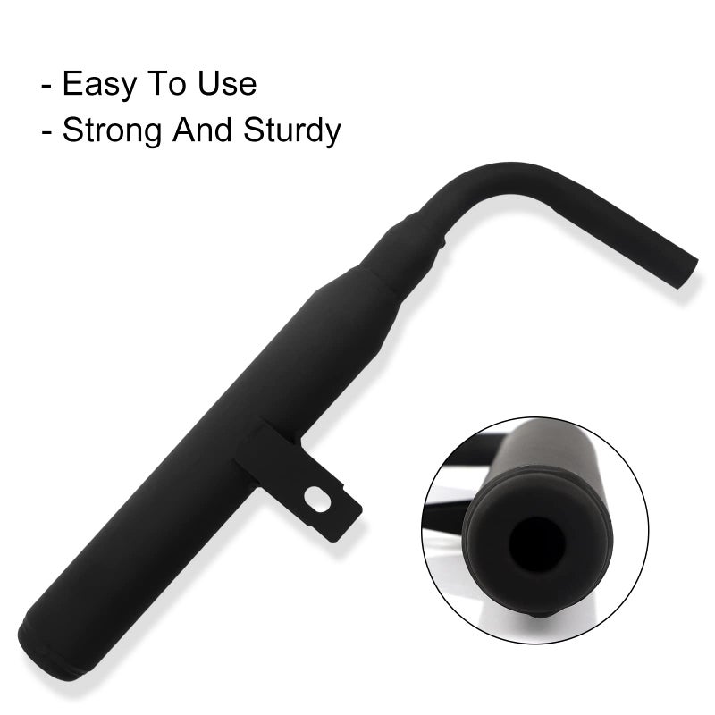 FLYPIG Motorcycle Muffler Pipe Exhaust Silencer Pipe System Part for Yamaha PW50 PY50 PW PY 50 PEEWEE ATV Quad Motocross Pit Kids Bike Motorcycle Part - Image 5